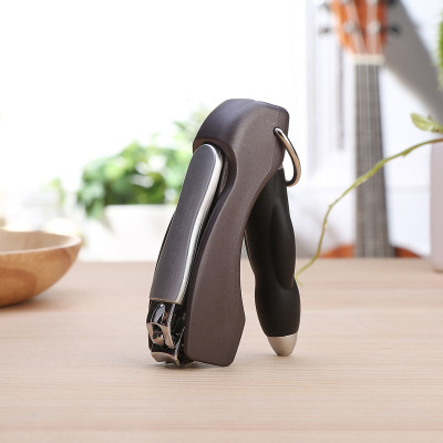 Papelería creativa cortaúñas bolígrafo mini plegable pequeña pluma herramienta llavero pluma multifuncional bolígrafo