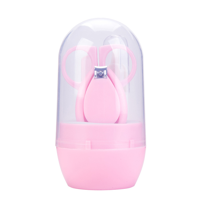 Juego de cortaúñas para bebé, 4 piezas, seguro