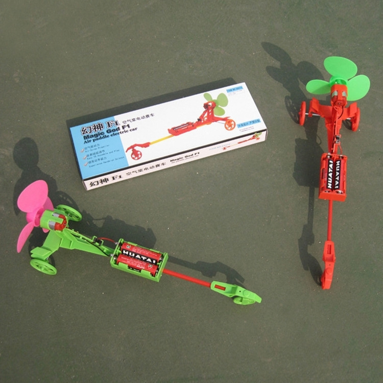 Fantasy F1 Air Paddle Electric Racing Assembly Model Toy Boy Educational Creative Gift DIY Production Wholesale