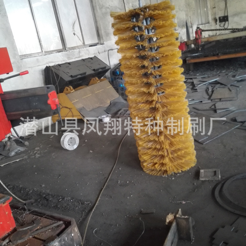 厂家火爆销售扫雪刷片 扫雪车钢丝扫雪片  公路清扫刷片
