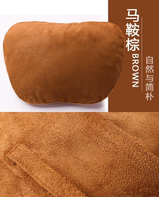 Headrest — for Hair - saddle-brown-headrest