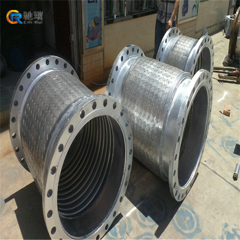 供应 大口径不锈钢316法兰式 金属软管 输线穿线波纹软管