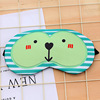 Cartoon cute summer breathable sleep mask suitable for men and women, ice bag for sleep, eyes protection