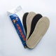 Factory wholesale Kangyue children's shock absorption massage deodorant insole sports cowhide trimmable insole summer 1601