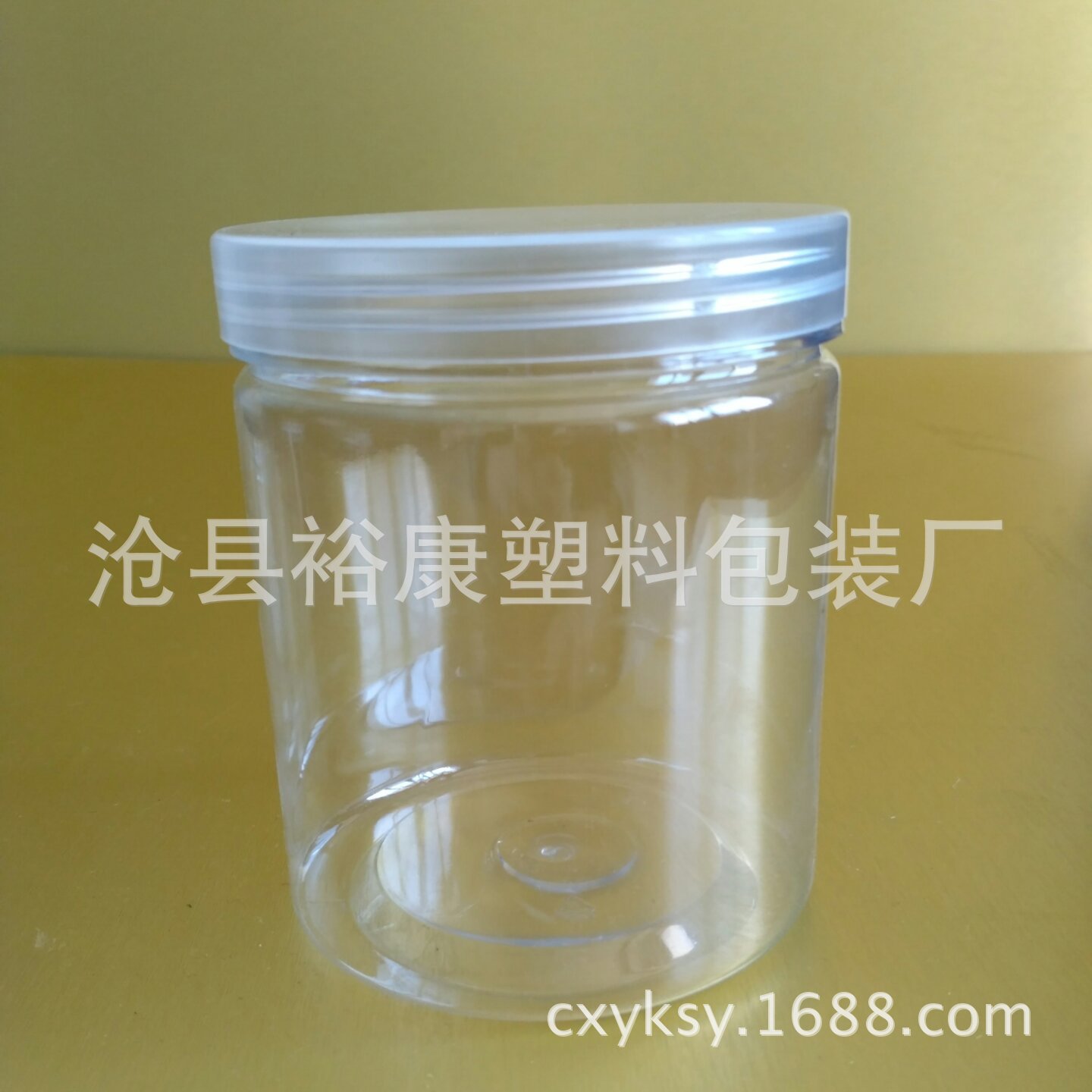 现货供应85*100杂粮塑料罐 pet透明干果糖果蜂蜜包装罐