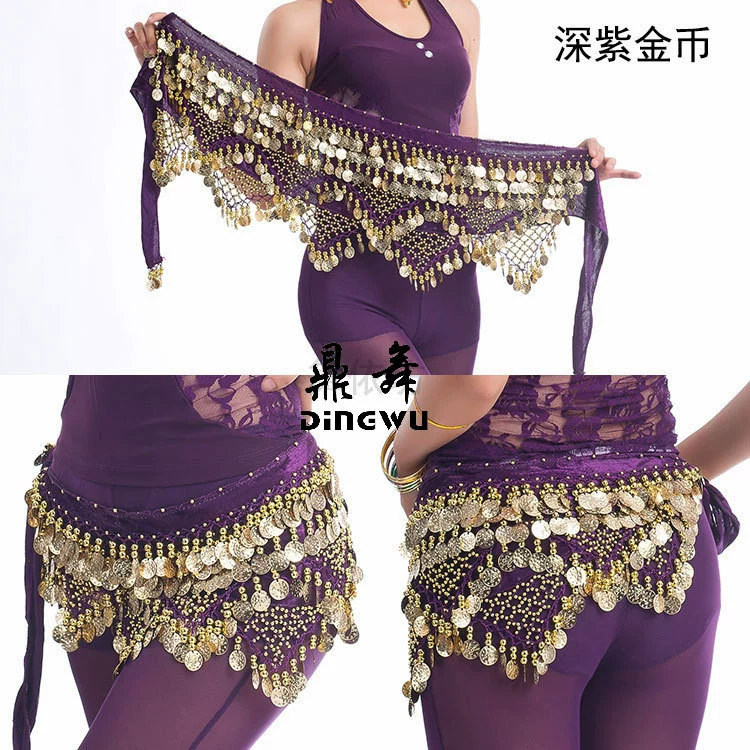 Оптовый belly dance талия цепь индийский танец практика пояс танец выступление талия печать три прямые две - угол пояс