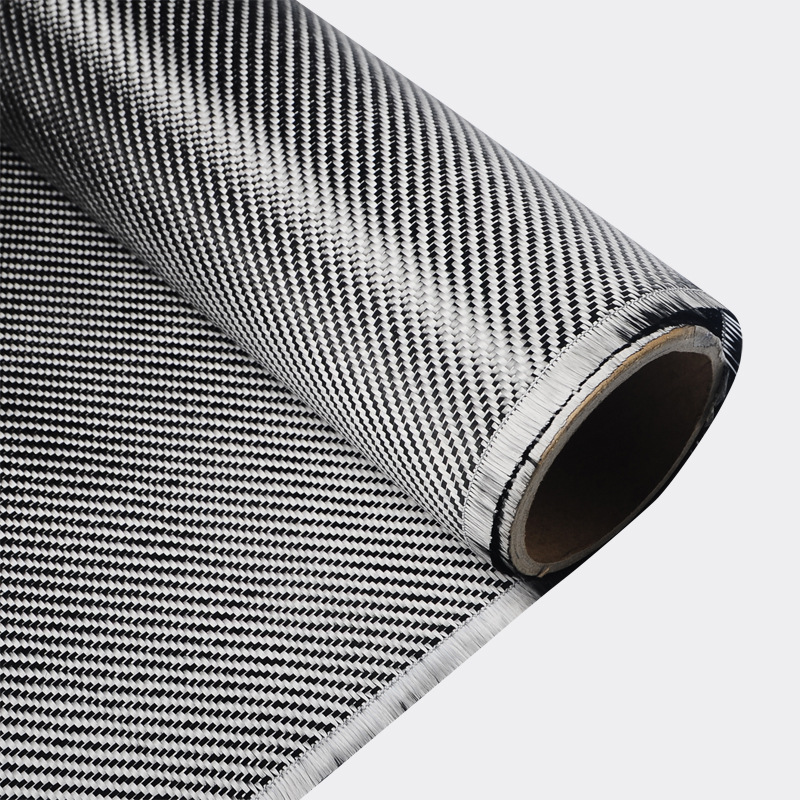 200g碳纤维黑色平纹斜纹布 碳纤维建筑补强布 碳纤维布批发