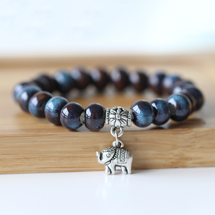 Ethnic style bracelet women's bracelet beads Chinese characteristics gifts Jingdezhen ceramic jewelry manufacturers special Wholesale Ethnic style bracelet women's bracelet beads Chinese characteristics gifts Jingdezhen ceramic jewelry manufacturers special Wholesale