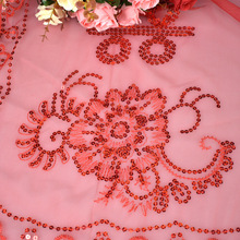 现货新娘大红盖头婚庆用品结婚头纱中式刺绣婚礼拜堂盖头厂家