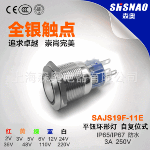 ɭ�W SAJS19F-11E ƽ�o�h�Ύ����ԏ�λ  1�_1�]  ��ˮ �_��19MM