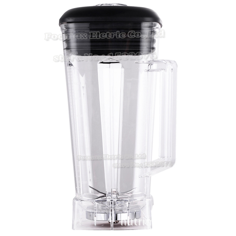 Pared que rompe la máquina de cocina mezclador exprimidor accesorios originales 2L taza cuadrada conjunto con tapa de la taza