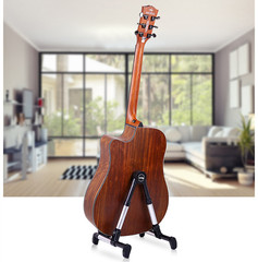 Folk guitar stand, folding vertical guitar stand, telescopic folding guitar stand, violin stand, instrument stand