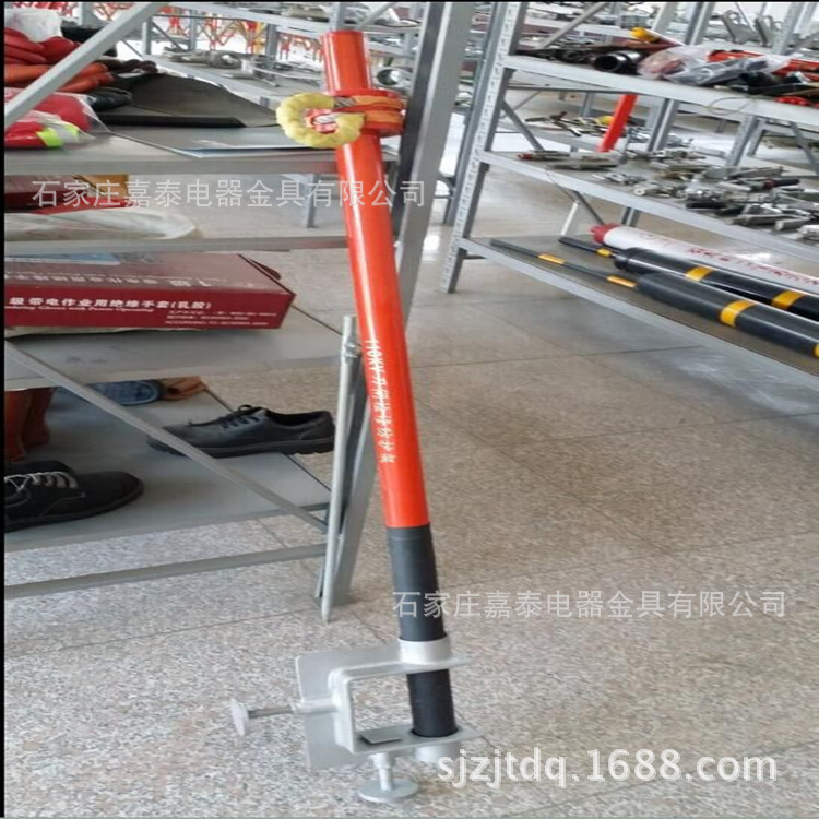 110KV刀闸检修防护架 柱式安全带挂架安全带悬挂器 嘉泰