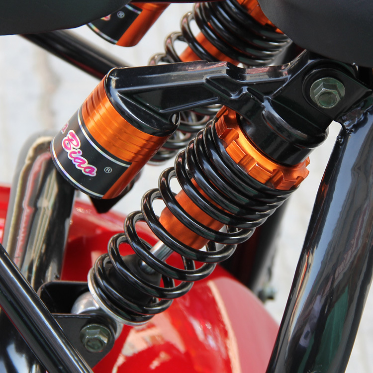 Los fabricantes suministran nuevo Amortiguador delantero y trasero doble Harley coche eléctrico se puede fijar motocicleta ciudad Scooter Eléctrico