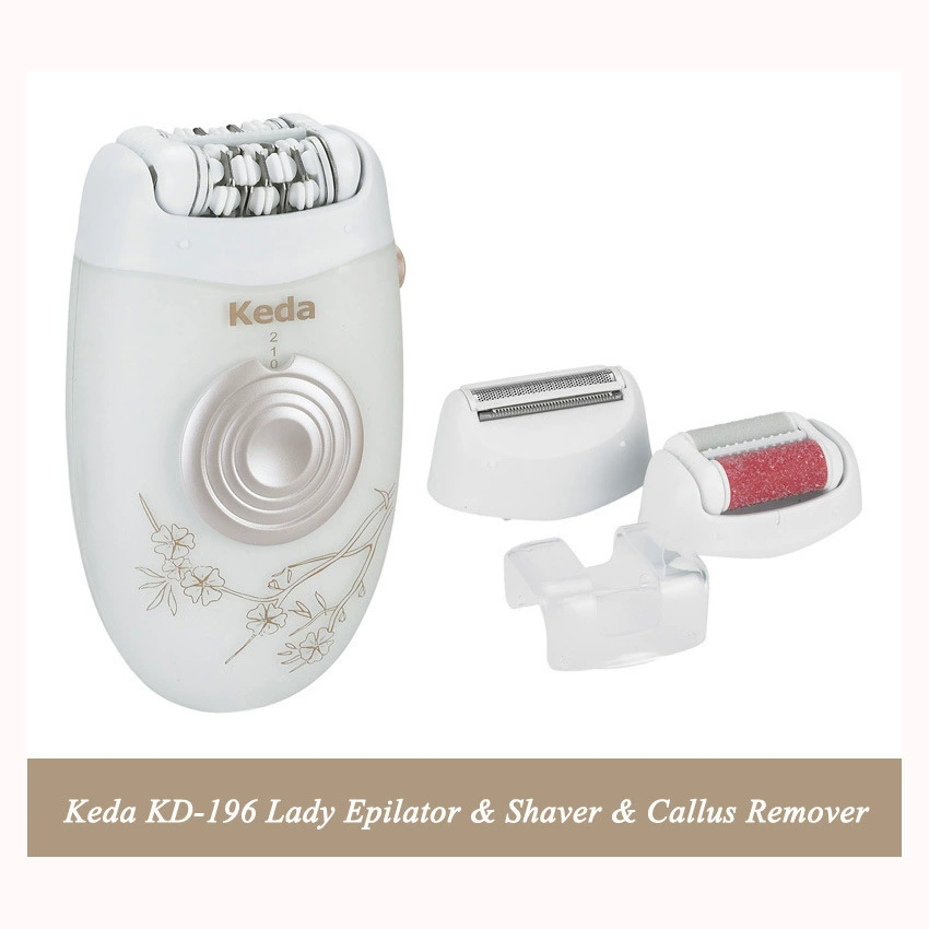 Keda KD-196 Электрический Маoker для бритья, ножки 3-в-1 с USB зарядкой, двойной индикатор цвета