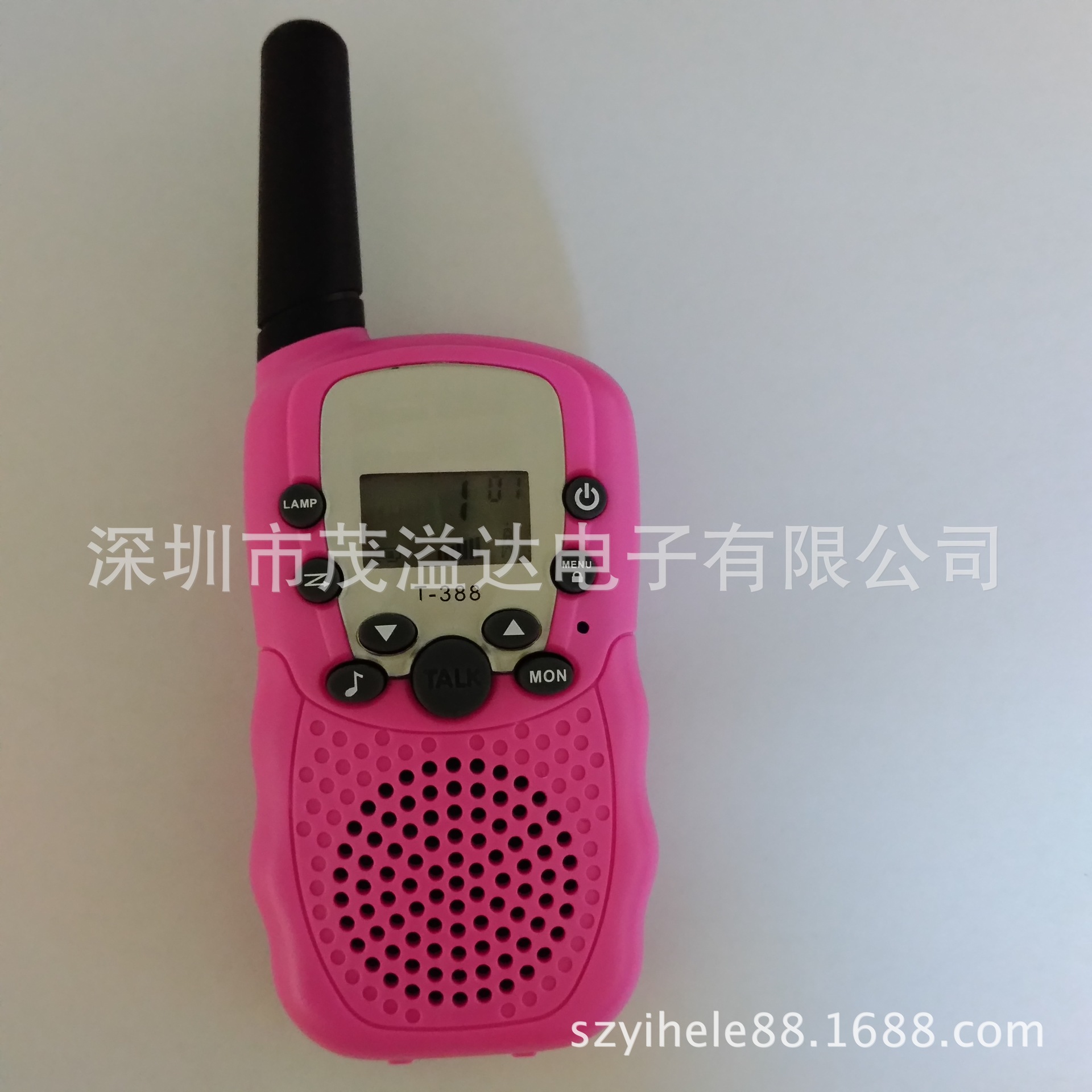 Amazon Venta caliente T-388 Comercio exterior e-commerce niños de dos tonos walkie-talkie