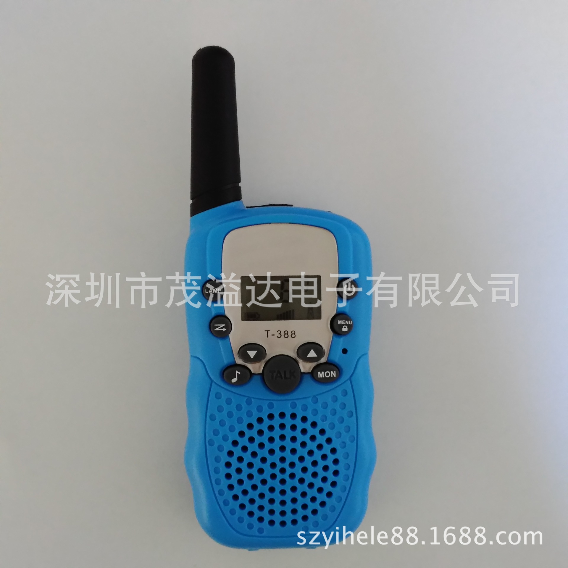 Amazon Venta caliente T-388 Comercio exterior e-commerce niños de dos tonos walkie-talkie