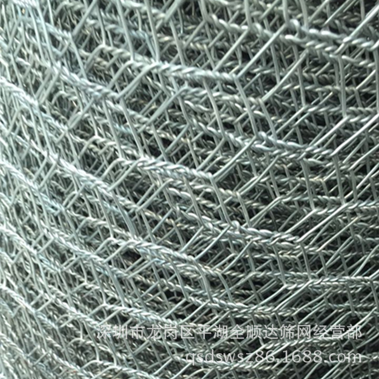 深圳供应六角网 铁丝网 石笼网 全顺达筛网