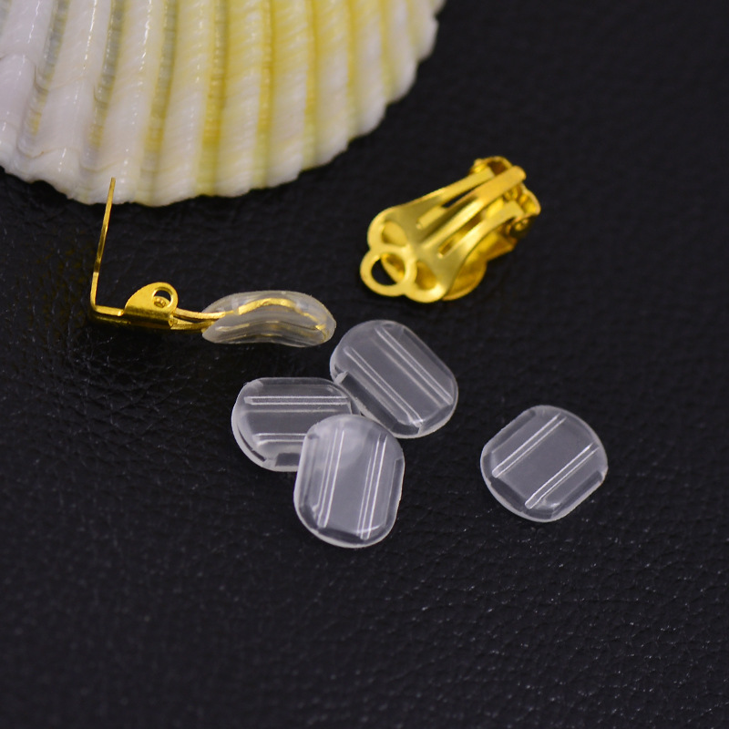 Frog clip transparent pain -proof pad 10mm 10mm 10mm