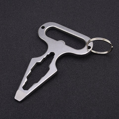 Factory direct sales Outdoor camping supplies EDC stainless steel self-defense spikes Multi-function tools Wrenches