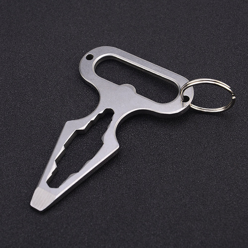 Factory direct sales Outdoor camping supplies EDC stainless steel self-defense spikes Multi-function tools Wrenches