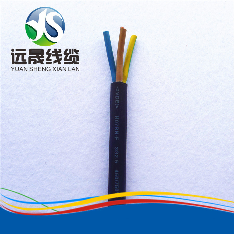国标3x2.5电缆线中山厂家现货直销OD9.0橡套软线YCW