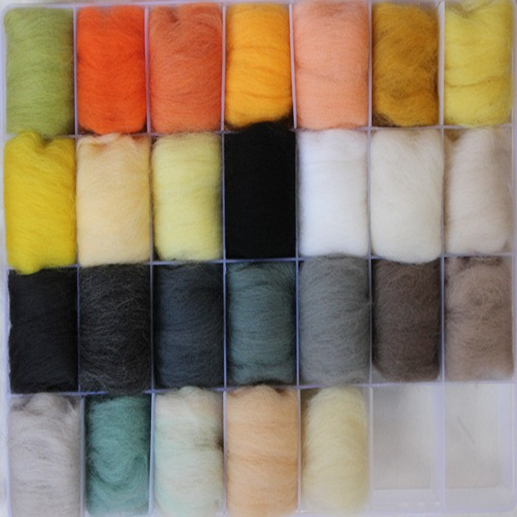 Wool Felt Poke Le Cashmere 10g Sample Pack Tool Accessories Wool Felt Australian Wool
