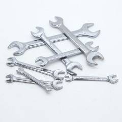 Original factory goods, genuine brand open-end wrench, multi-hand specification wrench, double-ended manual wrench, hardware tools