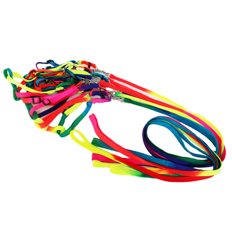Cuerda de tracción para mascotas cuerda de tracción colorida correa de pecho para mascotas cuerda de perro Cadena de perro venta directa de fábrica