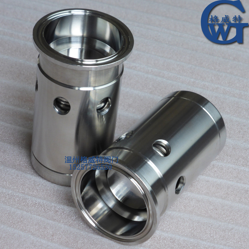 304卫生级负压阀 真空排除阀  快装安全阀 真空破坏阀 排气阀