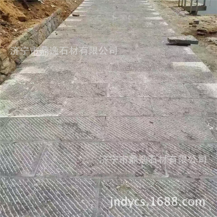 鼎逸石业专业制作寺庙青石板材 抛光水磨面文化石