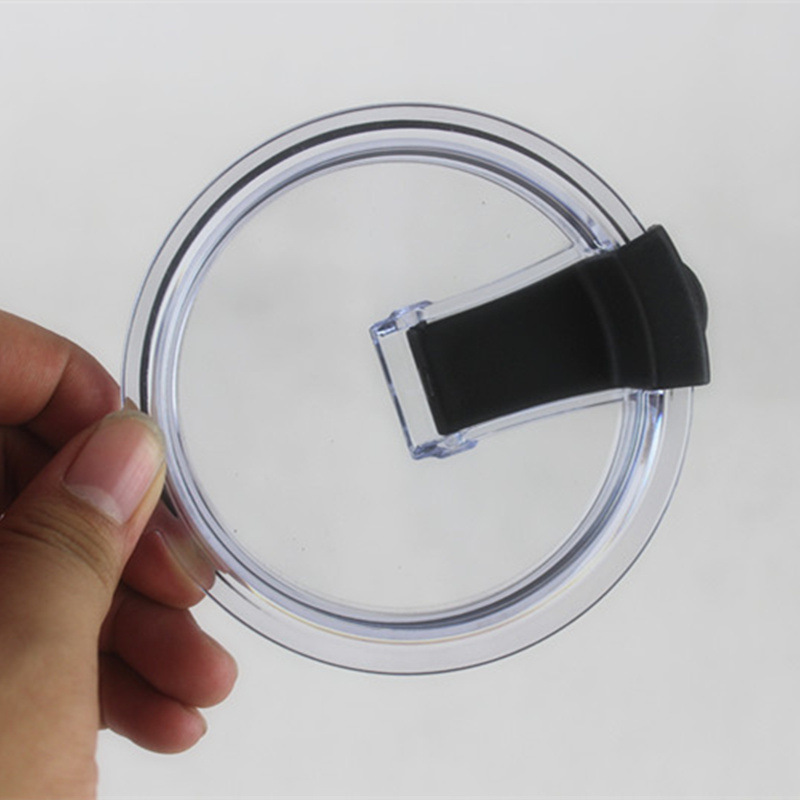 Suministro directo de fábrica creativo 30oz taza de helado cubierta de paja de vidrio 20oz Yeti taza tapa en stock logo