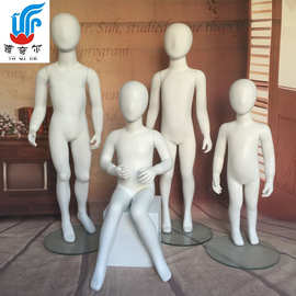 常熟供应儿童服装模特道具展示架玻璃钢模特道具人体模特展示架