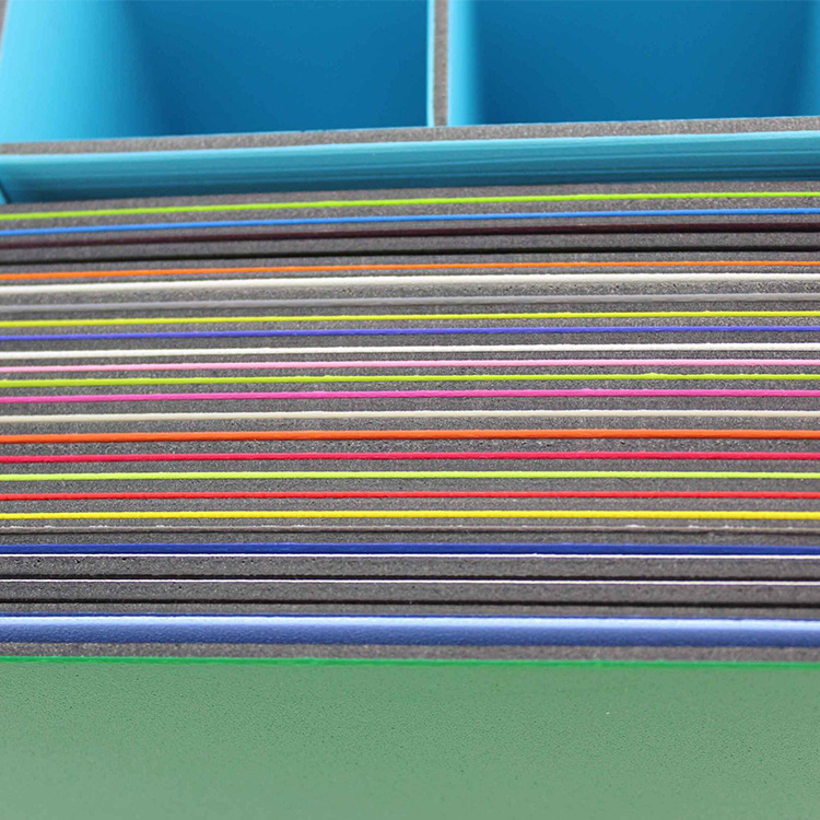 【厂家直销】双色PP发泡板 三层PP板材成型加工 颜色齐全