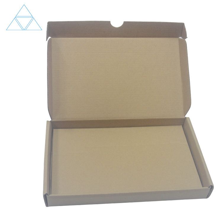 博罗园洲纸箱厂可做转厂印刷茶叶包装盒三层B坑黄纸板食品包装盒