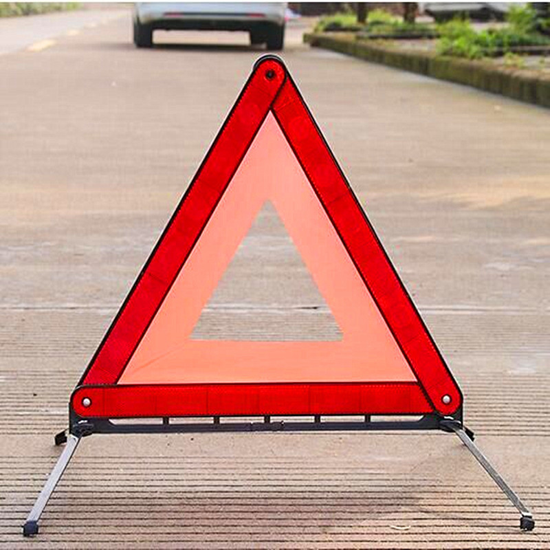 Car Emergency Parking Accident Tripod Warning Sign Vehicle Multifunctional Annualpection Tripod Folding Sign