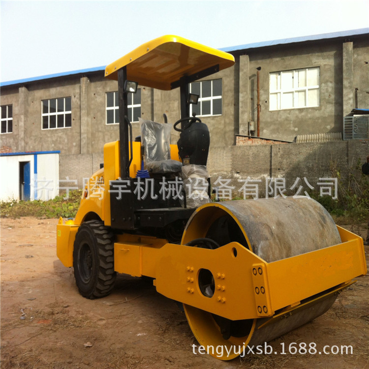 TY-5T 单钢轮压路机 驾驶式压路机 单钢轮柴油压路机生产厂家