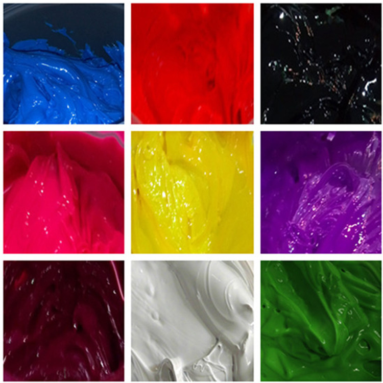 厂家供应有机硅液体硅胶机印硅胶自然干硅胶圆角亮面印花硅胶