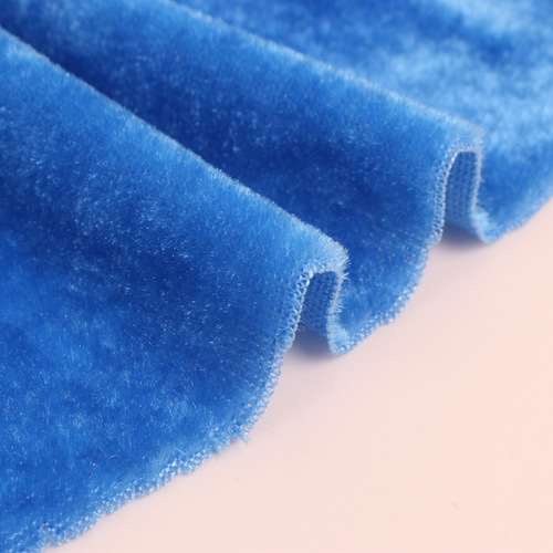 Factory rayon velvet fabric tie-dye process rayon velvet bedding curtains background cloth 56 colors available
