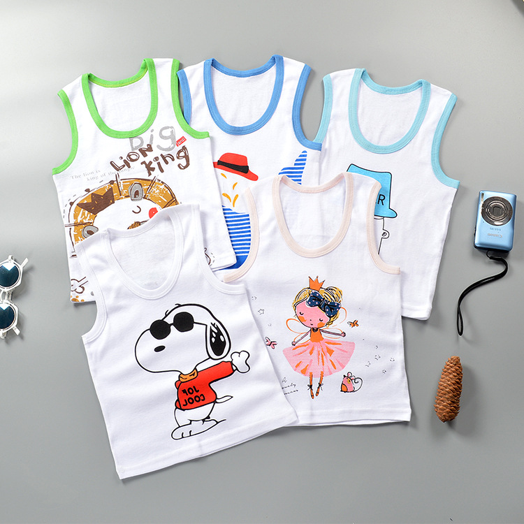 Camisa de algodón para bebés y niñas en forma de I 2021