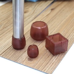 耐摩耗性の椅子の足のカバーの保護カバーの厚い静音の木の床の腰掛けの足のマットのテーブルと椅子の腰掛けの足のカバー