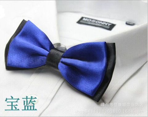 파란 나비 넥타이