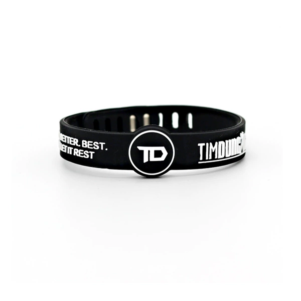 Adjustable black bracelet, pack