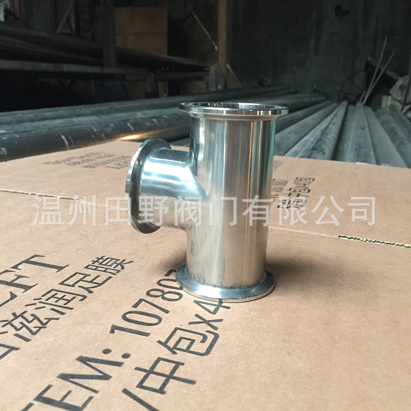 ����ʽ��װ�Ⱦ���ͨ  ʳƷ��ͨ�����⾵���׹� Tri-clamp Tee