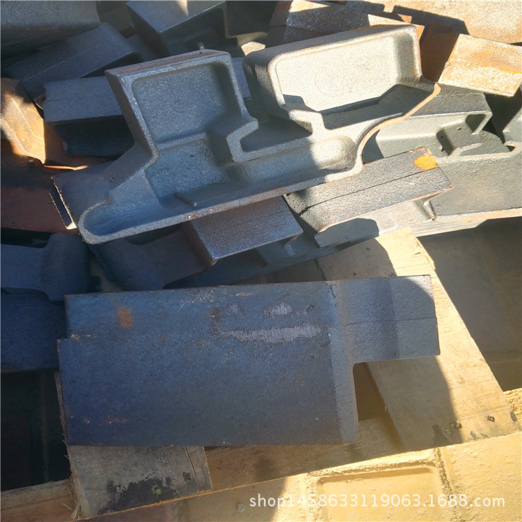 供应165横梁式炉排边片 锅炉辅机配件横梁炉排厂 左右炉排堵头