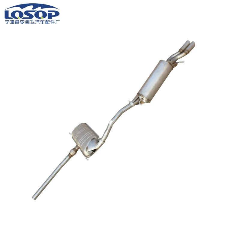Прямые поставки с завода подходят для Audi A61.8 1,8 T 2,4 2,8 3,0 среднего и заднего этапа беззвучного выхлопа