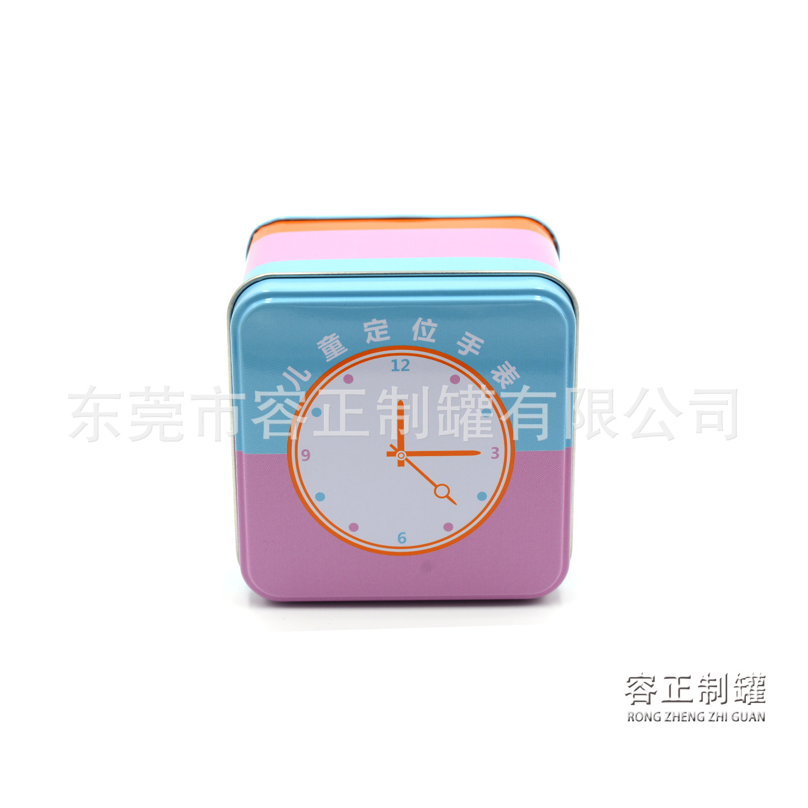 批发方形手表铁盒 90*90小号银饰品铁盒包装马口铁盒金属礼品空罐