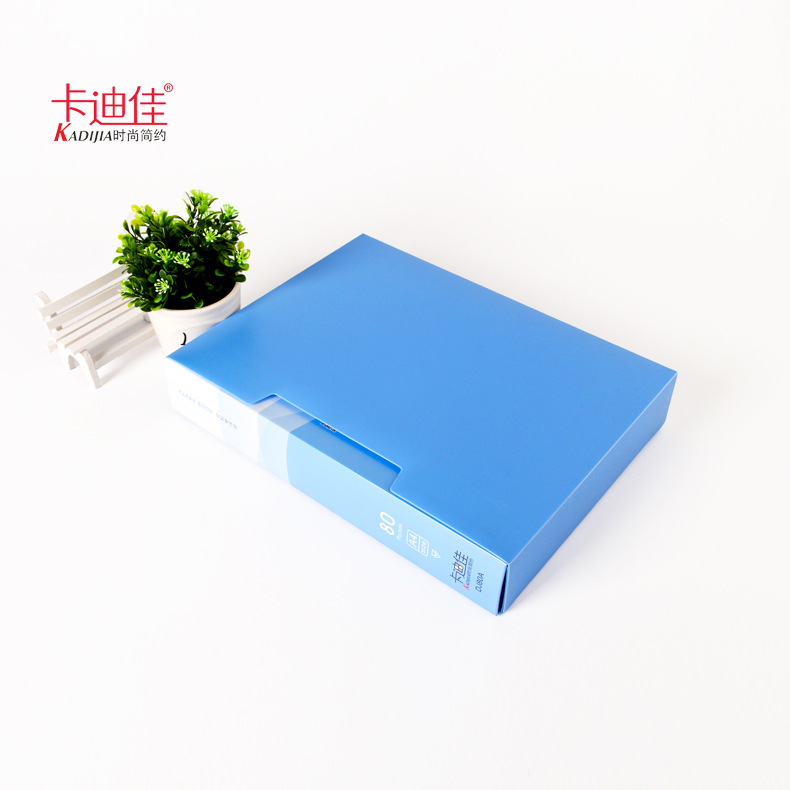 (2개) A4 정보 책 상자 80/100 페이지 문서 책 PP 원료 제조 업체 도매 사무용품 문구