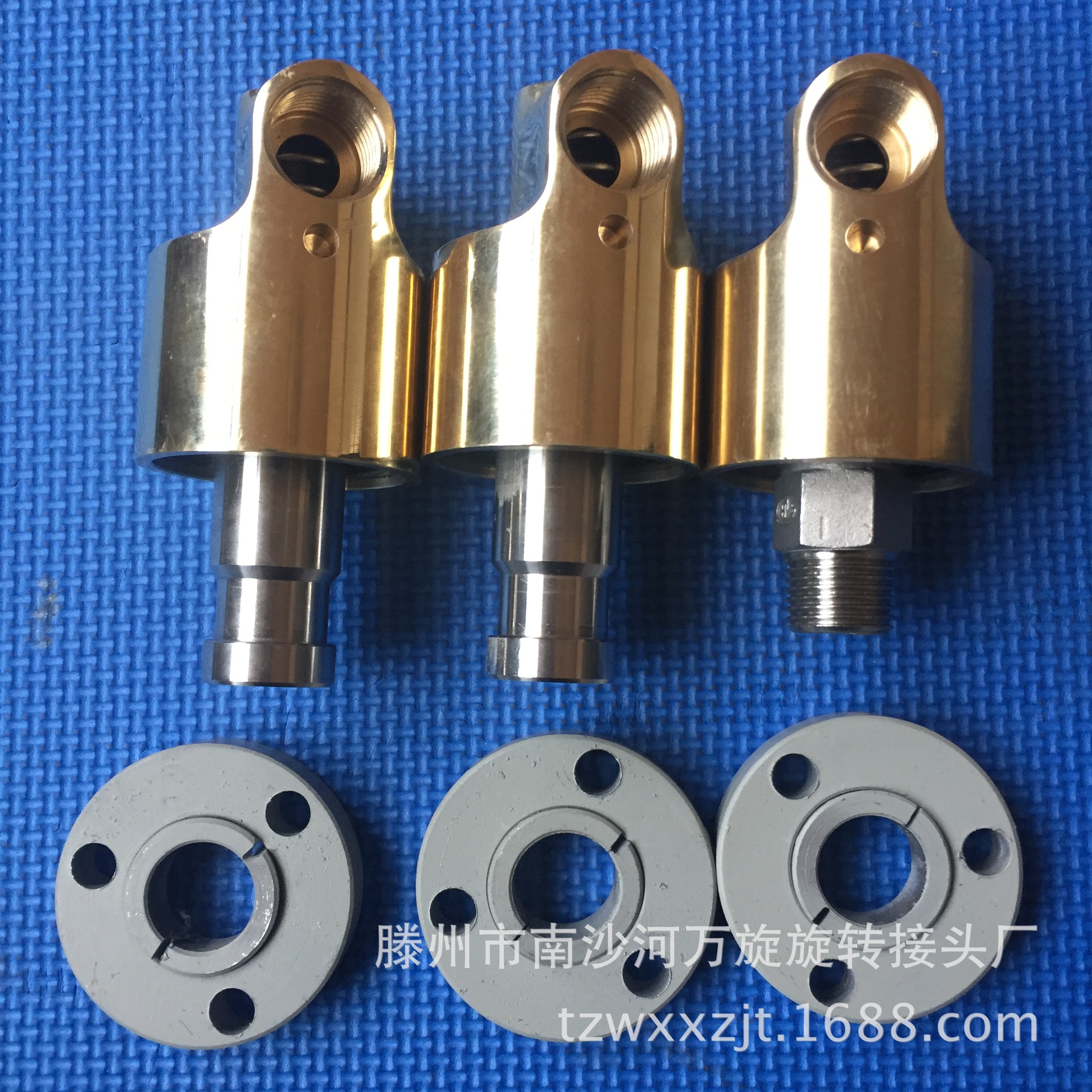 厂家液压回转接头H型黄铜热油高温蒸汽旋转接头