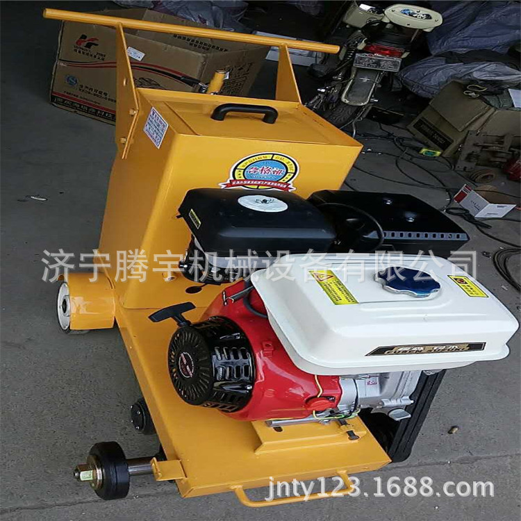 路面汽油切割机腾宇机械厂家供应 手推式路面汽油切缝机价格实惠
